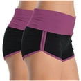 thumbnail image 1 of GERsome 2 Pack: Athletic Lounge Shorts for Women Gym Shorts Yoga Shorts Summer Running Shorts Dance Elastic Shorts S-3XL, 1 of 7