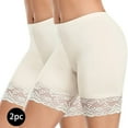 thumbnail image 1 of GERsome 2 Pack Women's Cotton Underwear Boxer Shorts Anti Chafing Bike Shorts Boyshorts Panties S-2XL, 1 of 3