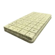 GERsome 50 Pcs Rockwool Cubes Garden Stonewool Grow Cubes Starter Plugs for Hydroponics Soilless Cultivation Seedlings Cuttings Clone Plants Germination Start
