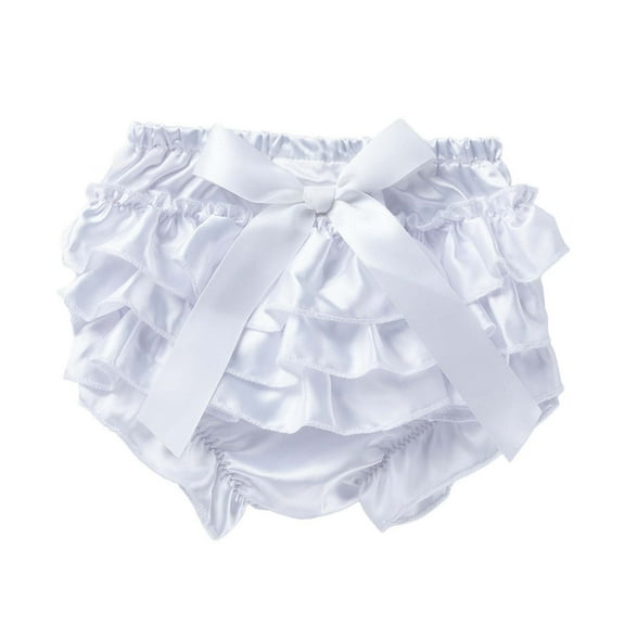 GERsome Baby Bloomers Ruffle Diaper Cover for Toddler Girls Boys Newborn Toddler Kids Panties Bloomers Girls Cotton Shorts Unisex Diaper Covers Bloomers 0-24 Months