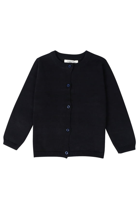 Baby Boys Girls Button-Down Cardigan Toddler Cotton Knit Sweater