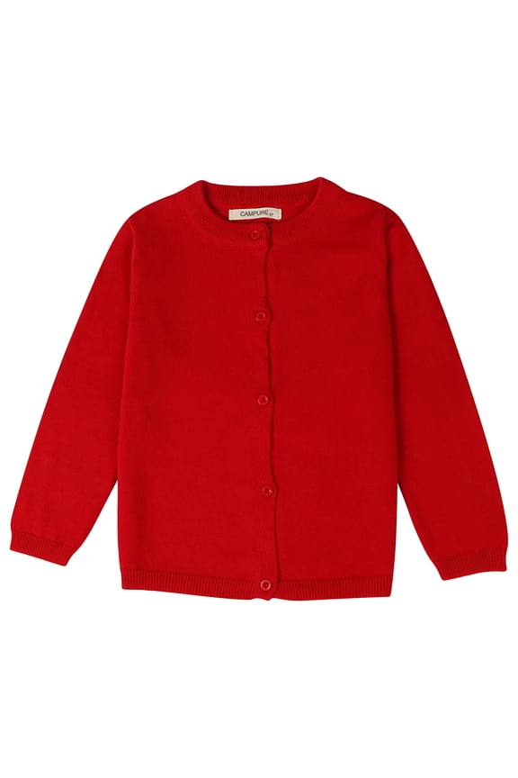 Baby Boys Girls Button-Down Cardigan Toddler Cotton Knit Sweater