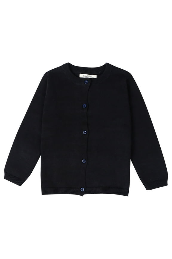 Baby Boys Girls Button-Down Cardigan Toddler Cotton Knit Sweater