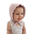 thumbnail image 1 of GERsome Baby Sun Hats Cotton 0-3 Years Toddler Sun Protection Hats with Adjustable Strap for Boys Girls Pink, 1 of 6