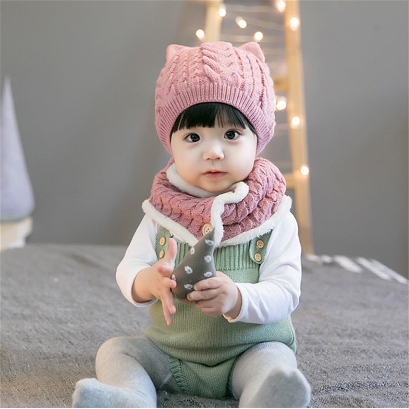 Baby Girls Hat And Scarf Baby Girls Boys Winter Beanie Hat Scarf