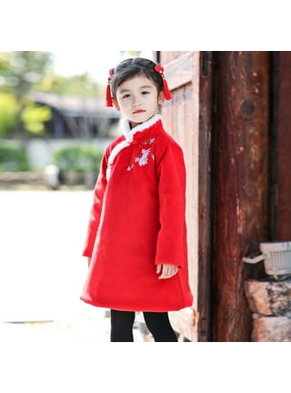 Baby girl chinese new year deals outfit