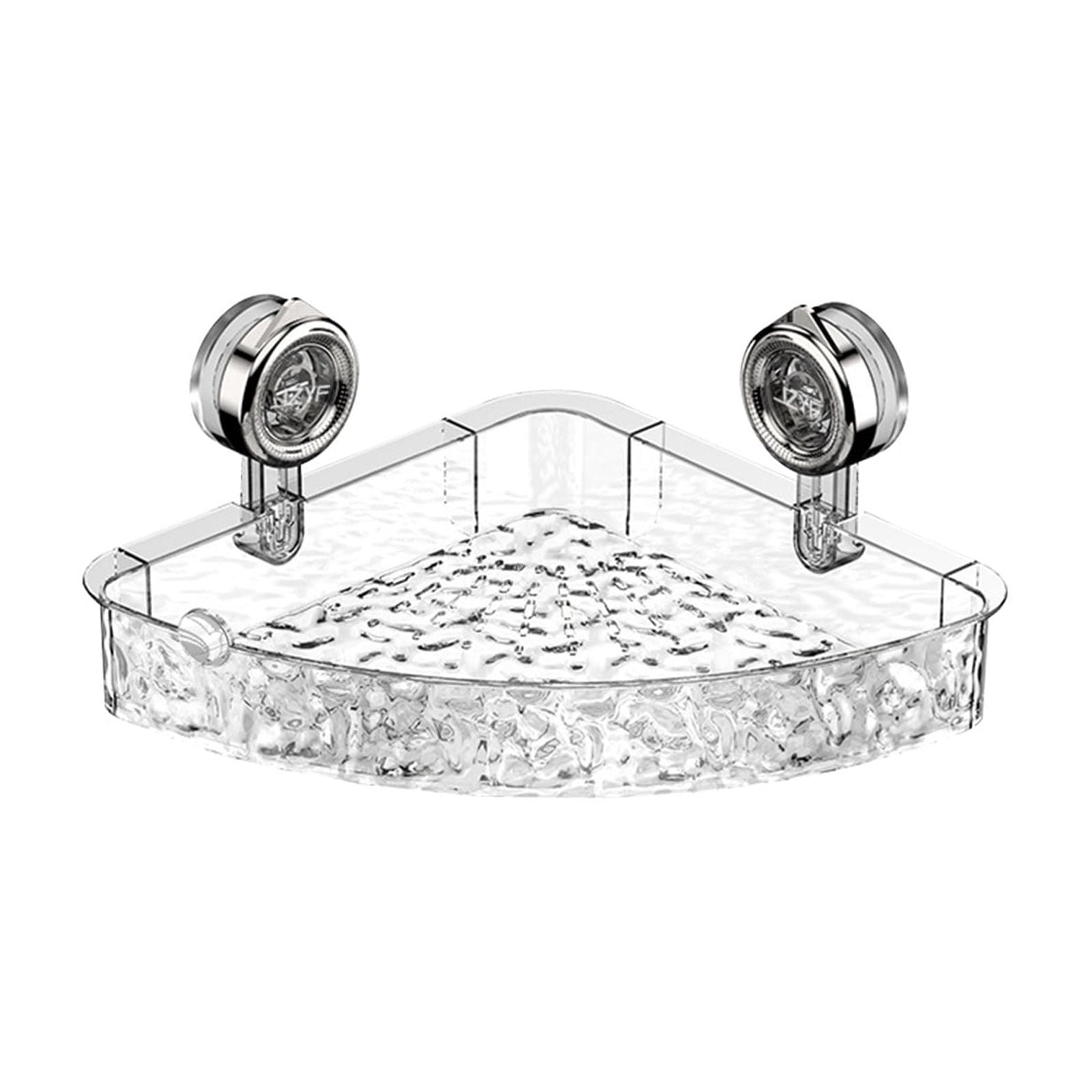 GERsome Corner Shower Caddy, Clear Shower Organizer Bathroom Storage ...