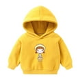 thumbnail image 1 of GERsome Cute Graphic Hoodies Casual Long Sleeve Hooded Sweatshirts for Unisex Boys Girls Cartoon Graphic Lightweight Pullover Tops Size 6-7 Years, 1 of 2