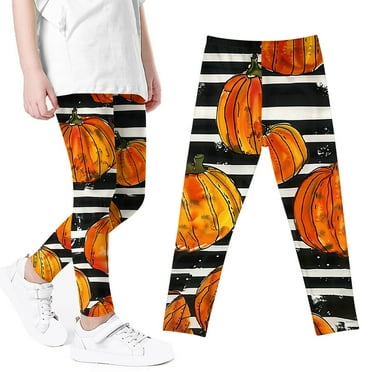 GERsome Cute Print Girls Leggings Stretchy Pants Girls Athletic Leggings Kid Legging Tight 3-8 Years（Size 3-4 Years）