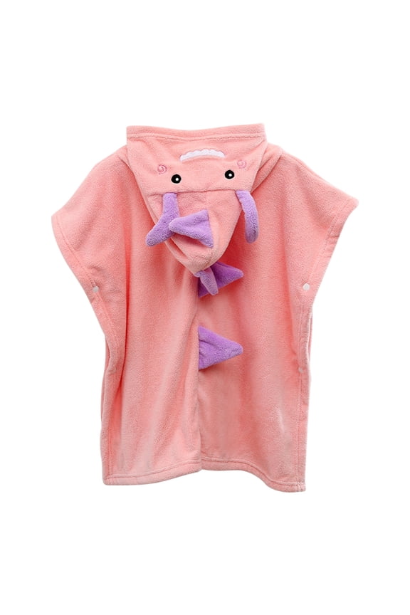 Dinosaur Beach Towel with Hood for Boys and Girls Hooded Towels Bath Robe for Kids Swimsuit Cover Up for Beach, Pool, Bath