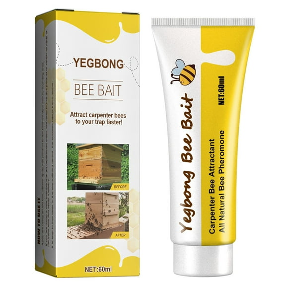 GERsome Farm Bee Attractant Bee Bait Swarm Lure/Attract More Honey Bees to Your Bait hive 60ml