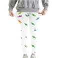 thumbnail image 1 of GERsome Girls Leggings Full Length Leggings Size 3-8 Years Soft Comfortable Footless Leggings Stretchy Tights Pants（Size 7-8 Years）, 1 of 4