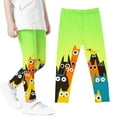 thumbnail image 1 of GERsome Girls Leggings Soft Comfortable Pants for Girls in 3-8 Years Girls Athletic Leggings Many Colors（Size 7-8 Years）, 1 of 5