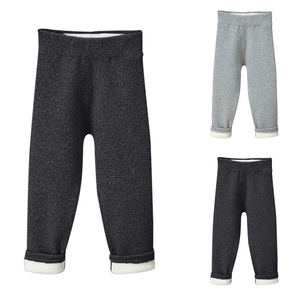 GERsome Girls Stretch Cotton Legging, Kids Toddler Soft Tights Pants Ankle Length Leggings Soft Comfortable Stretchy Leggings Tights Pants for Girls, Size 2-13 Years, Dark Gray/2-3 Years