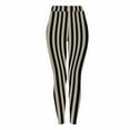 thumbnail image 1 of GERsome Halloween Leggings for Women Christmas High Waist Tight Pants Womens Workout Pants Stretchy Striped Tights Size M, 1 of 9