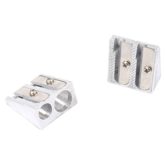 GERsome Handheld Metal Pencil Sharpener with 2 Holes for Schools, Offices, Homes, Art Projects