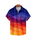 thumbnail image 1 of GERsome Hawaiian Shirt for Men Tropical Shirts Casual Summer Button Down Short Sleeve Floral Shirt Vacation Outfits Cruise Shirts S-5XL, 1 of 5