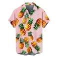 thumbnail image 1 of GERsome Hawaiian Shirts for Men Summer Beach Casual Short Sleeve Button Down Shirts Printed Tropical Vacation Shirts S-3XL, 1 of 5