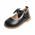 thumbnail image 1 of GERsome Infant Baby Girls Flats Non-Slip Bowknot Princess Wedding Dress Shoes Toddler Crib Shoes, 1 of 6