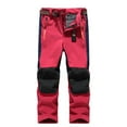 thumbnail image 1 of GERsome Kids Boys Girls Youth Waterproof Hiking Ski Snow Pants Elastic Waist Warm Insulated Pants, 1 of 4