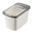 thumbnail image 1 of GERsome Large Airtight Rice Container, Food Storage Cereal Container, Pet Dog Food Container With Measuring Cup, Flour Grain Container For Household, 1 of 6