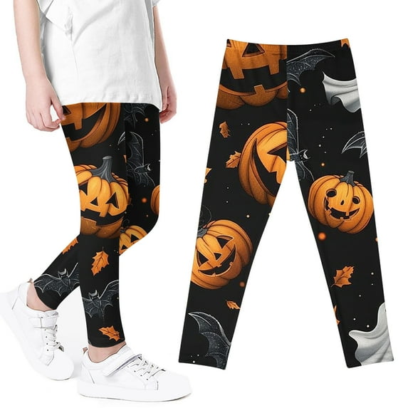 GERsome Leggings for Girls Soft Comfortable Thin Leggings for Kids 3-8 Years Ankle Length Girls Leggings Many Colors(Size 6-7 Years)