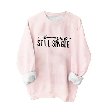 GERsome Love Heart Graphic Sweatshirt for Women Long Sleeve Heart Print Shirts Valentines Day Top
