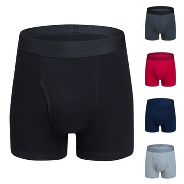 GERsome Men's Boxer Briefs Soft Cotton Underwear Boxers for Men Moisture-Wicking Lightweight Underwear (S-XXL)