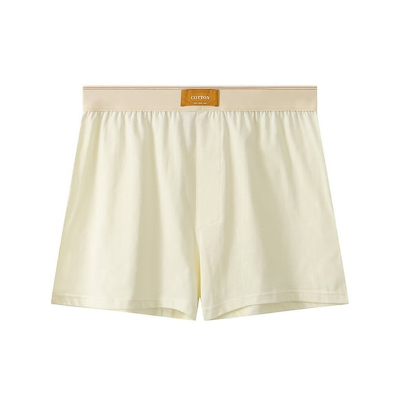 GERsome Men's Boxer Shorts, Cotton Pajama Shorts Soft Comfortable Lightweight Elastic Waistband Men Lounge Sleep Shorts, Size M-4XL