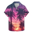 thumbnail image 1 of GERsome Men's Hawaiian Shirts Short Sleeves Floral Button Down Summer Beach Tropical Vacation Shirts S-5XL, 1 of 5