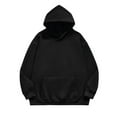 thumbnail image 1 of GERsome Men's Hoodie Long Sleeve Hooded Pullover Casual Solid Color Sweatshirts Drawstring Hooded with Pocket Sizes M-5XL, 1 of 4