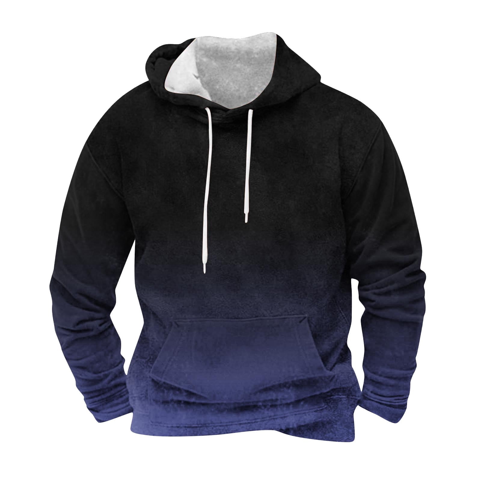 Solo Collector Printed  Drawstring Pullover Hoodie Sweatshirt Men