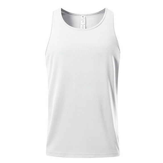 GERsome Men's Quick Dry Workout Tank Tops Soft Breathable Gym Sleeveless Muscle Shirts for Men S-2XL