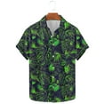 thumbnail image 1 of GERsome Mens Hawaiian Shirts Short Sleeve Floral Button Down Shirts Tropical Summer Beach Vacation Shirts S-5XL, 1 of 5