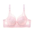 thumbnail image 1 of GERsome Minimizer Bra for Women Full Coverage Lace Plus Size Bra Unlined Bras with Underwire, 1 of 2