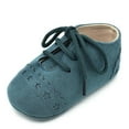 thumbnail image 1 of GERsome Newborn Baby Prewalker Sports Sneakers Suede Leather Moccasins Footwear, 1 of 9
