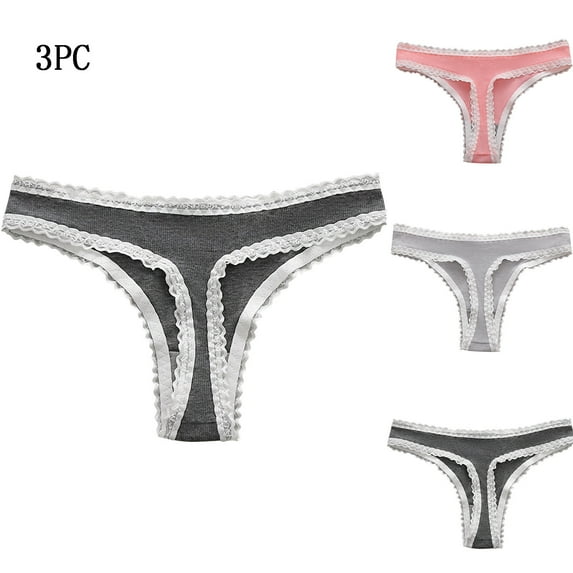 GERsome Period Underwear for Women Breathable Period Thong Leak Proof Panties Period Panties Womens Postpartum Period Thongs 2 or 3 Pack