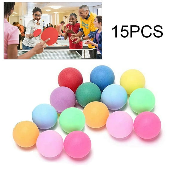 GERsome Ping Pong Balls Colored Ping Pong Balls Bulk 2.4g, 40mm Entertainment Table Tennis Balls for Kids, Pong Balls, DIY Games Fun Arts and Learning Activities