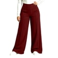 thumbnail image 1 of GERsome Plus Size Yoga Pants for Women Wide Leg High Waist Workout Athletic Lounge Pants with Pockets, 1 of 6