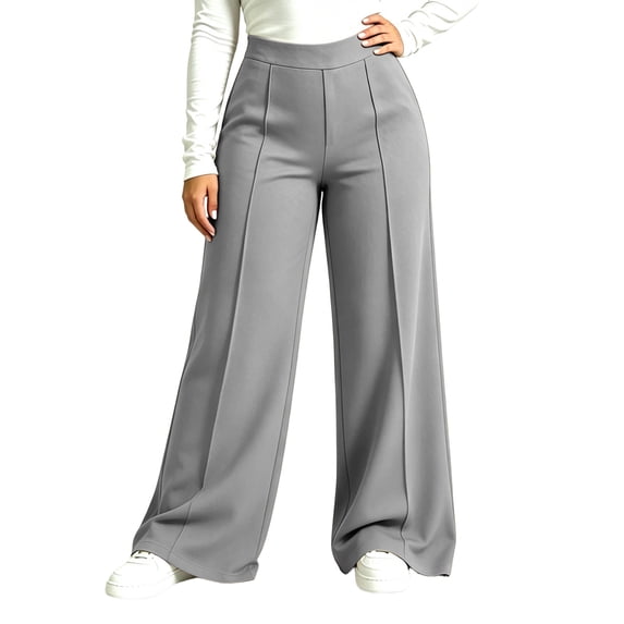 GERsome Plus Size Yoga Pants for Women Wide Leg High Waist Workout Athletic Lounge Pants with Pockets