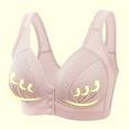 GERsome Post Surgery Bra Surgical Bra Compression Sports Bra Front Closure Bras for Women Close