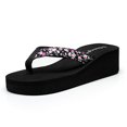 thumbnail image 1 of GERsome Rhinestone Sandals,Women's Flat Sandals,Flip Flop,Jeweled Sandals, 1 of 8