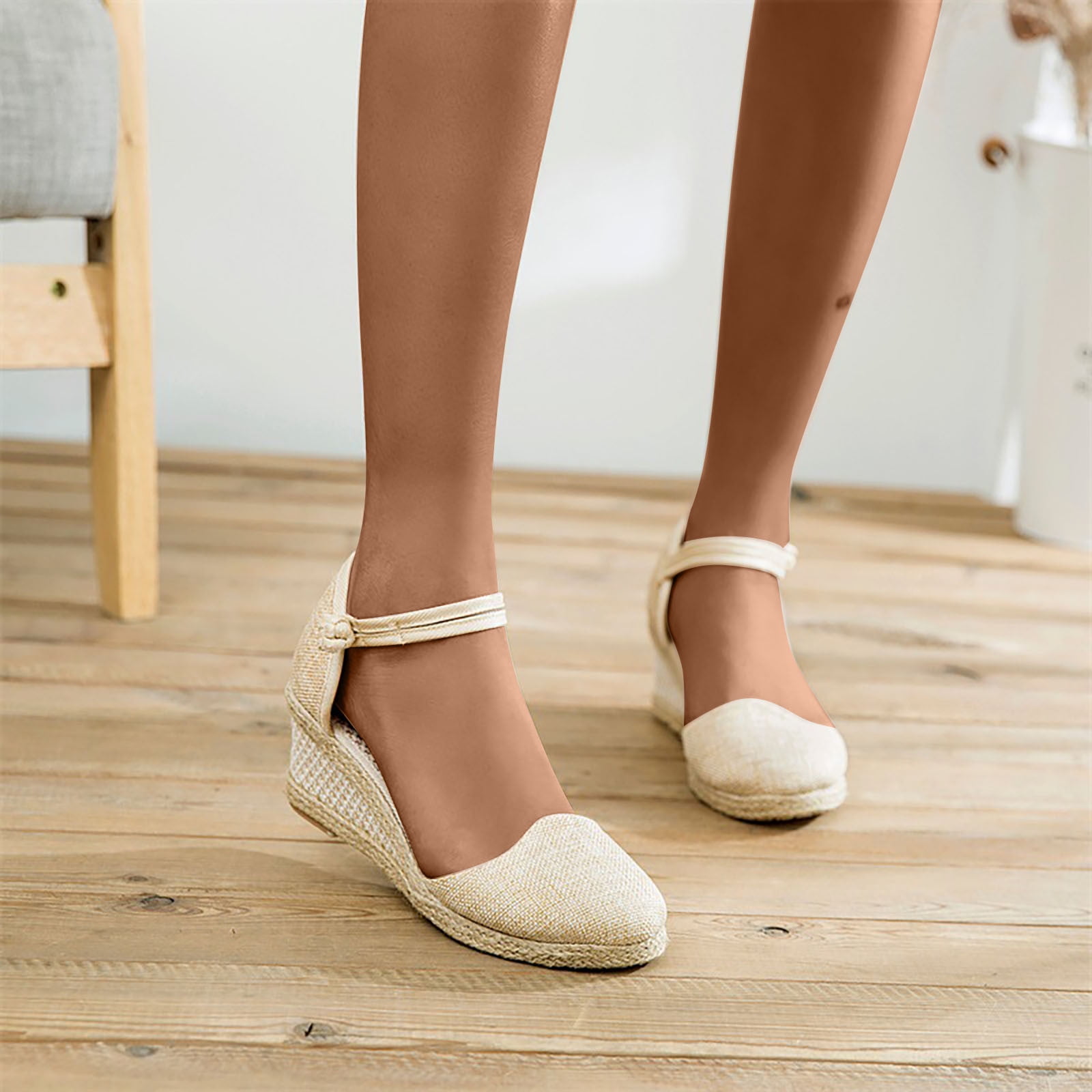 Espadrilles à Bout Fermé Feversole - Confort Ultime Pour Femme - Semelle Mémoire De Forme