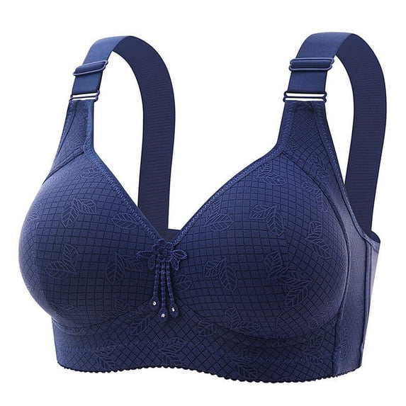 GERsome Women's Plus Size Bras Full Coverage Lace Underwire Everyday Bras Comfort Wireless Multi Color Available