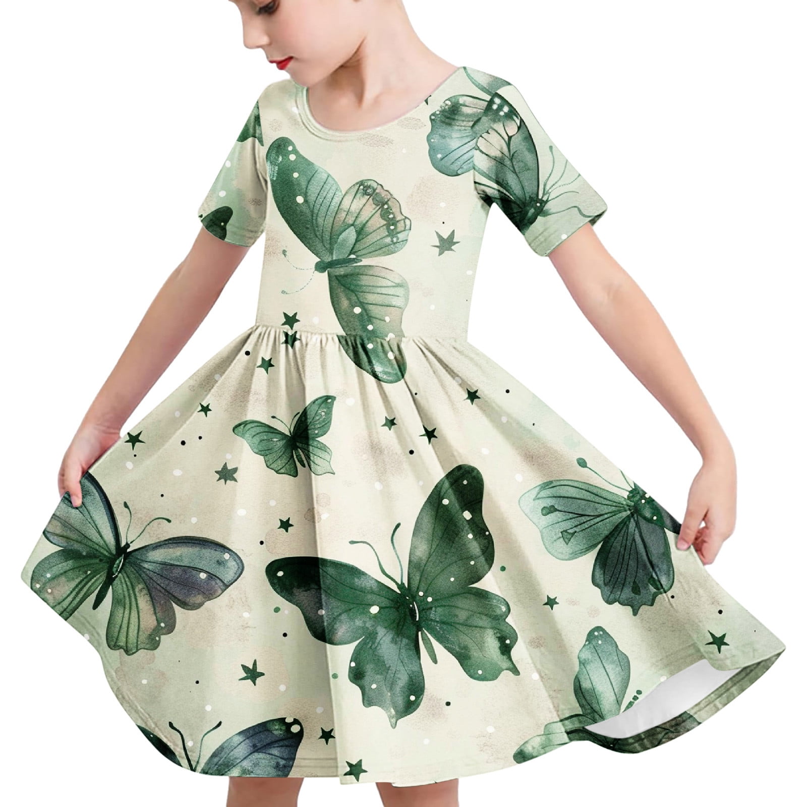 princess polly baby blue dress J195052 Long V-neck Stretch Illusion MOB Dress with Butterfly Sleeves and  Slit