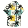 thumbnail image 1 of GERsome Short Sleeve Hawaiian Shirts for Men Button Down Summer Beach Holiday Shirts S-5XL, 1 of 5