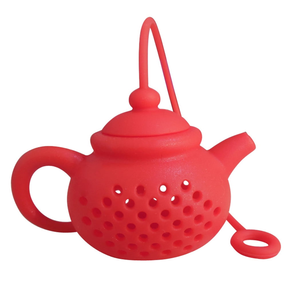 GERsome Silicone Tea Infuser, Reusable Tea Bags Tea Strainer Filter Tea ...