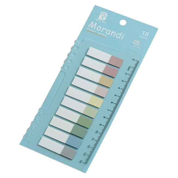 GERsome Sticky Index Tabs Page Markers Color Transparent Book Tabs Sticky Notes Page Flags Index Tabs Annotation Tabs Label Stickers