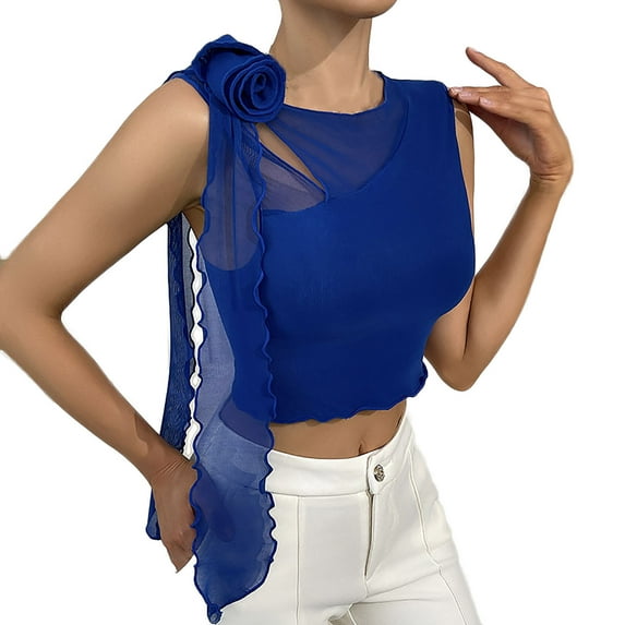 GERsome Summer Clearance! Womens Tank Tops Summer Sleeveless T-shirts for Women Beach Vacation Trendy Tank Tops