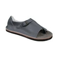 thumbnail image 1 of GERsome Summer Flat Sandals for Women Slip-On Open Toe Comfort Walking Slides Dressy Toe Ring Beach Sandals, Gray Size 9.5, 1 of 9